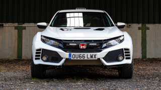 The 'Honda Civic Type OveRland' Is a Mean-Looking Lifted Honda Civic Type R
